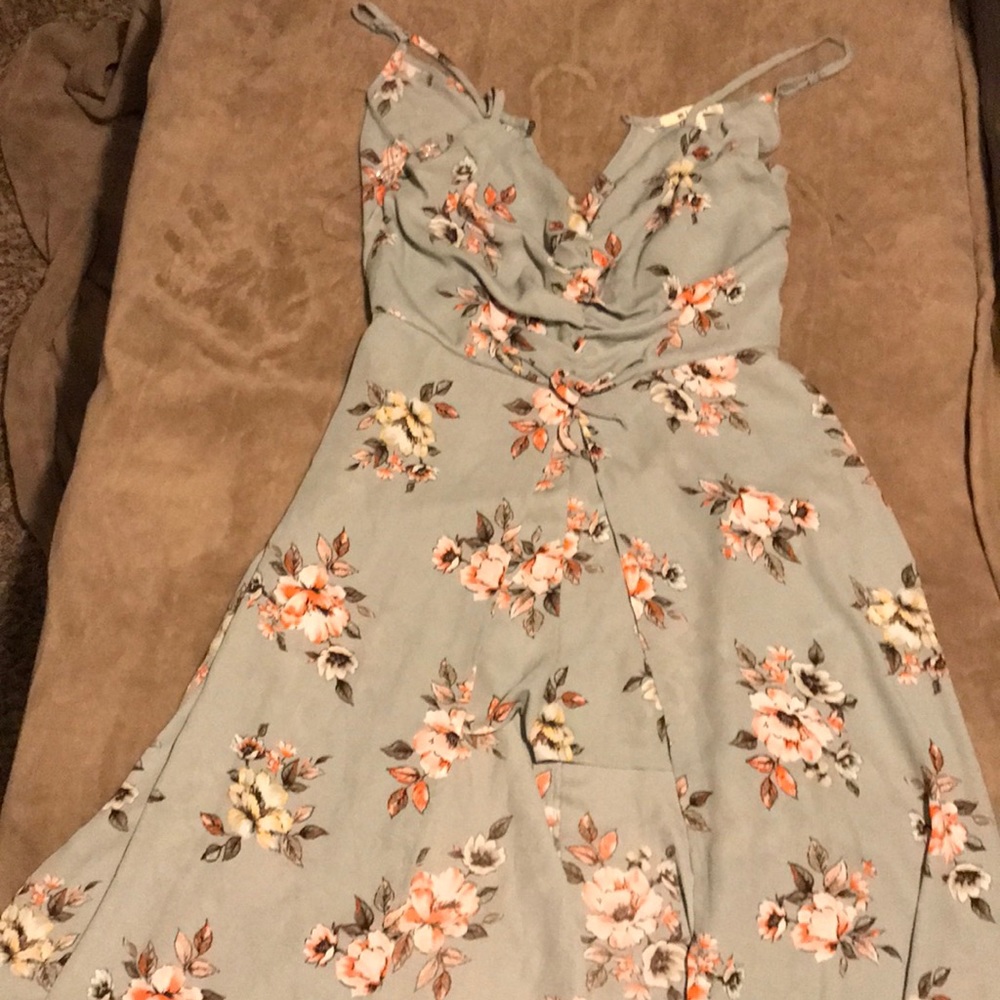Floral romper dress